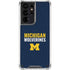 University of Michigan Wolverines M Galaxy S21 Ultra 5G Clear Case